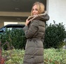 Isabell Maxi kabát khaki – Innova Fashion – 3. kép
